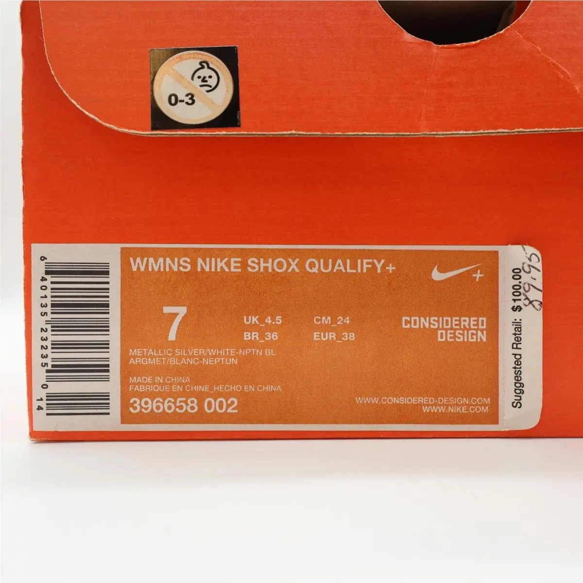 Nike shoes - Nike Shox Qualify+ - Shox - Silver 6