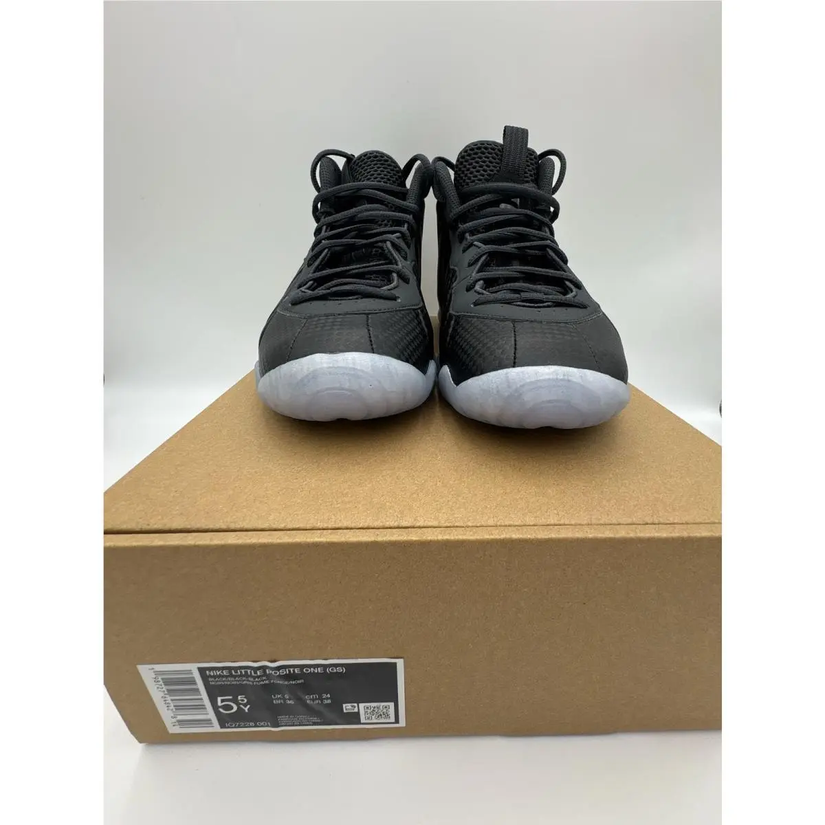 Nike shoes - Little Posite One - Little Posite One - IQ7228-001 - Black 6