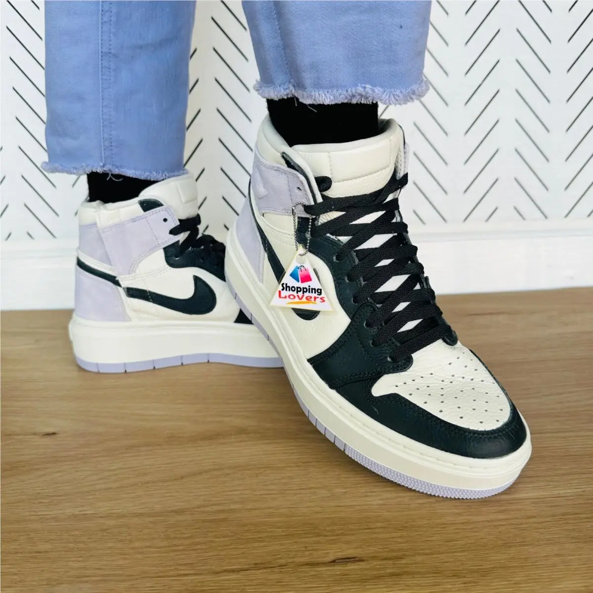 Nike shoes - Air Jordan 1 - Air - DN3253-500 - White, Manufacturer: Titanium/Sail/Dark Smoke Grey (UPC: 196608046547) 1