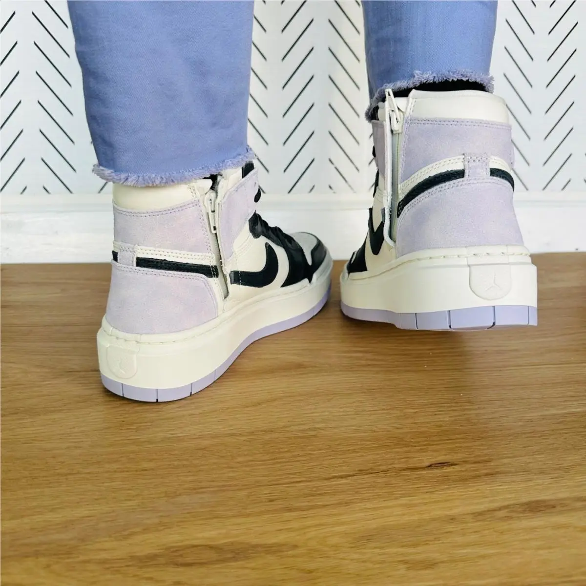 Nike shoes - Air Jordan 1 - Air - DN3253-500 - White, Manufacturer: Titanium/Sail/Dark Smoke Grey (UPC: 196608046547) 3