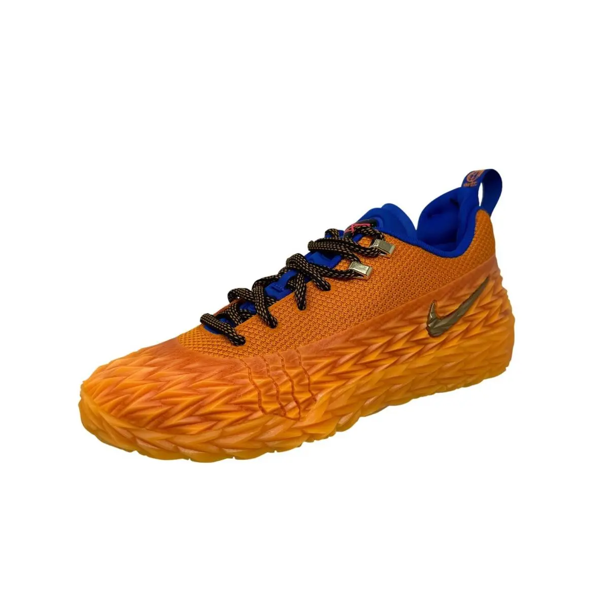 Nike Lebron 21 GS Dragon Campfire Orange Royal Blue JZ6735-800 Men`s Size 9