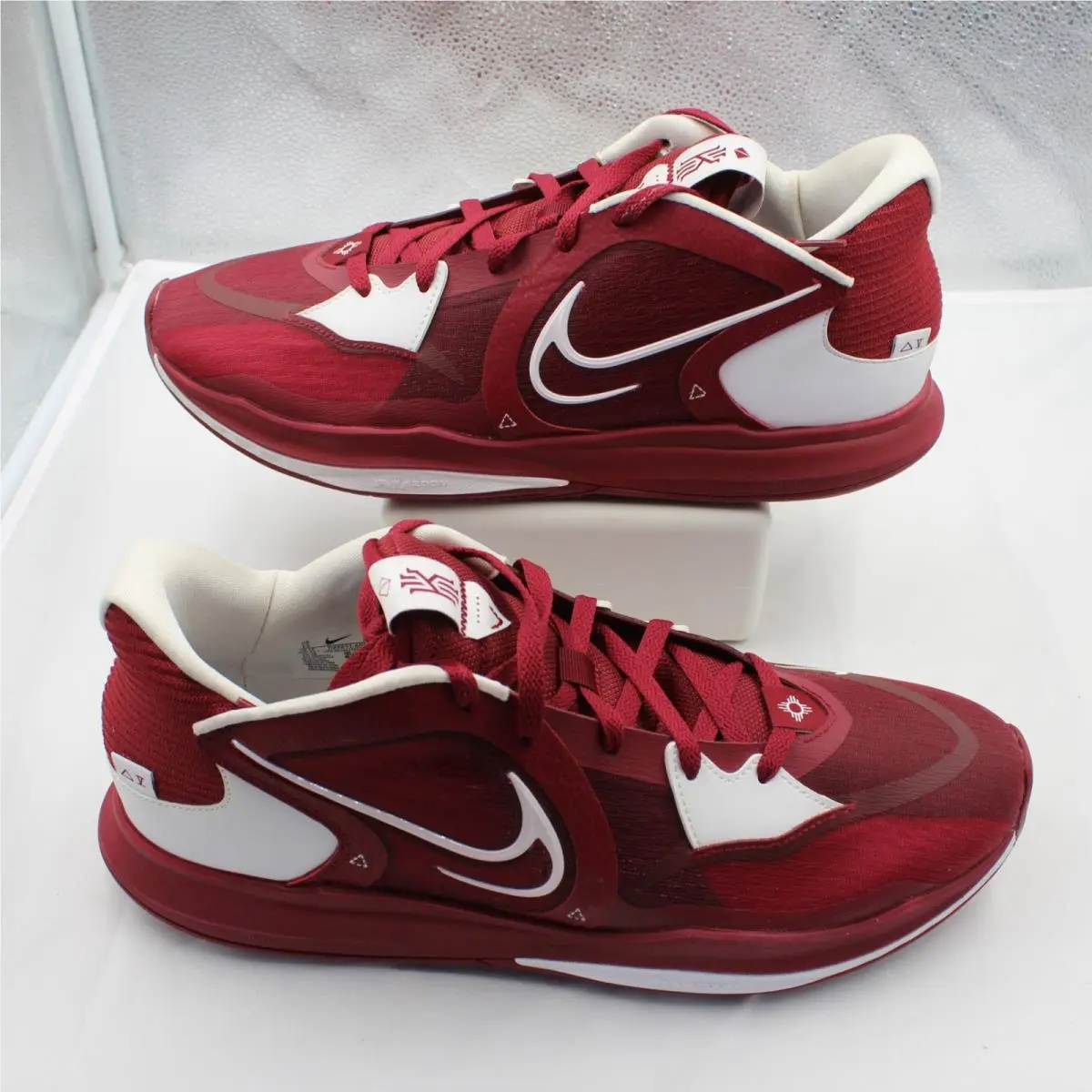 Kyrie Low 5 TB Promo Team Red White DX6651-601 Men`s Size 15 by Nike