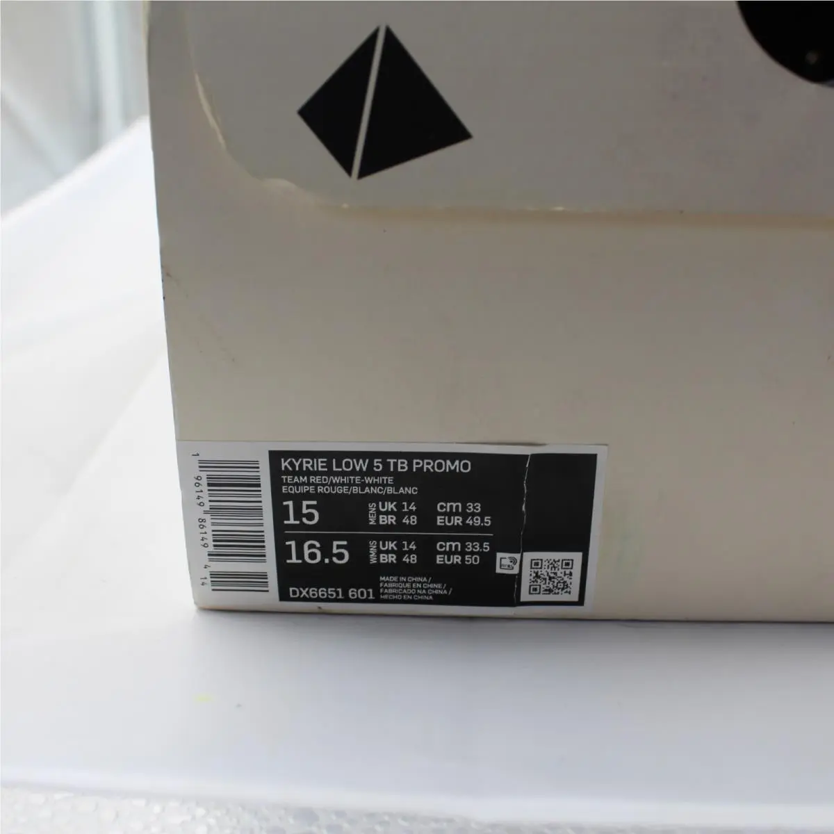 Nike shoes - Nike Kyrie Low 5 - Kyrie Low - DX6651-601 - Red 1