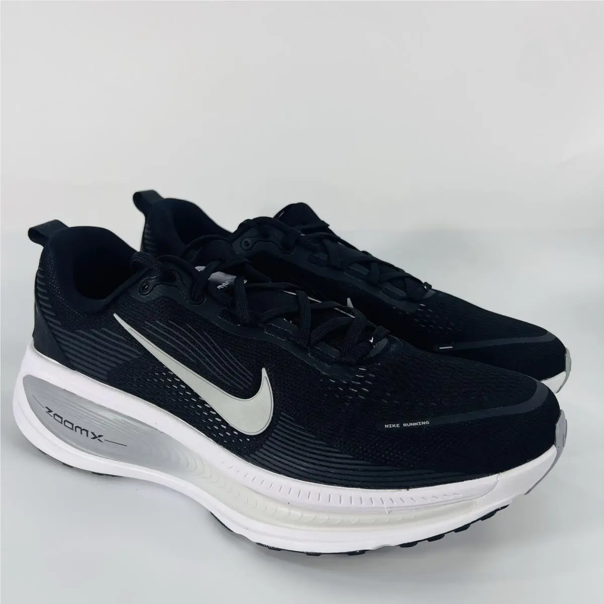 Vomero 18 Black Wolf Grey Metallic Silver IB4033-002 Running Mens Size 15 by Nike