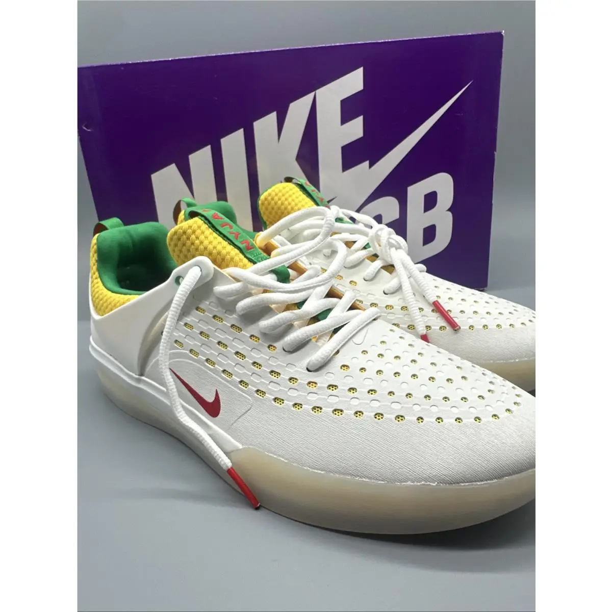 Nike shoes - Nike Zoom Nyjah 3 Premium SB - DO9403-100 - Multicolor 0