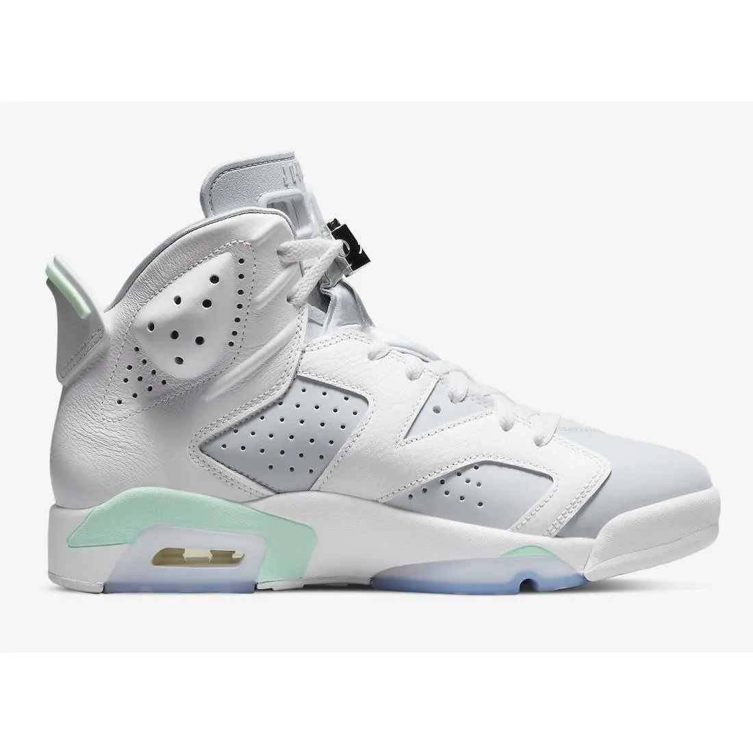 Nike shoes - Nike Women`s Air Jordan 6 - White/Grey/Mint 1