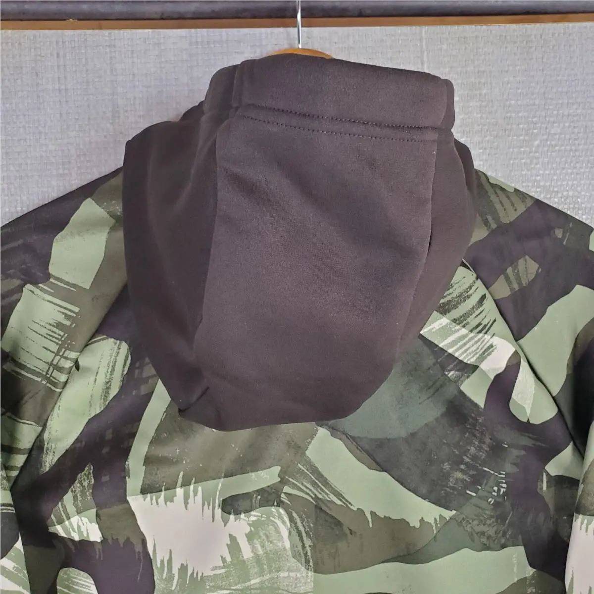 Nike clothing - golf casual long sleeve size mens pullover water wind long sleeve hooded hoodie swoosh jacket windbreaker hoody camouflage hawaiian NWT - Green 8