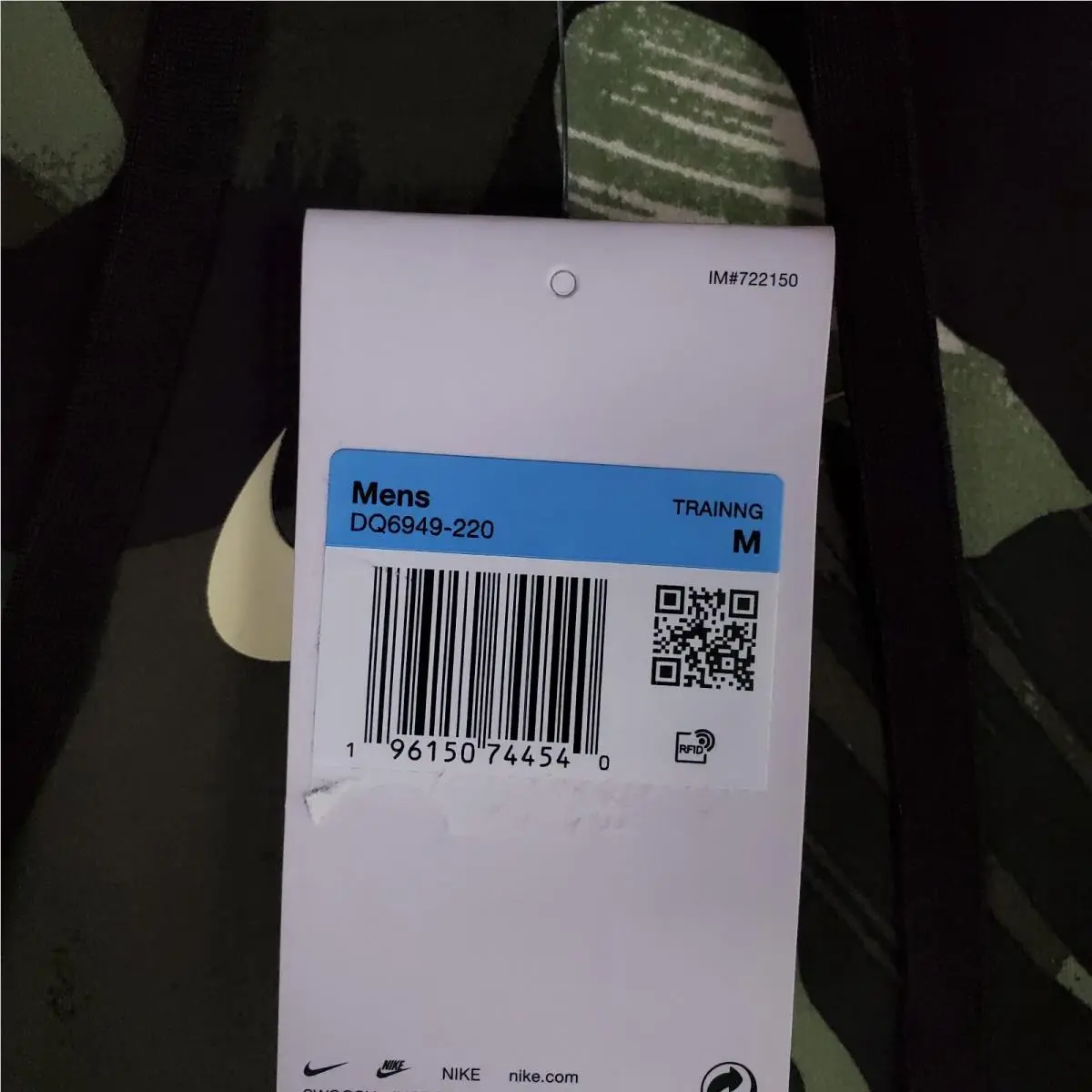 Nike clothing - golf casual long sleeve size mens pullover water wind long sleeve hooded hoodie swoosh jacket windbreaker hoody camouflage hawaiian NWT - Green 5