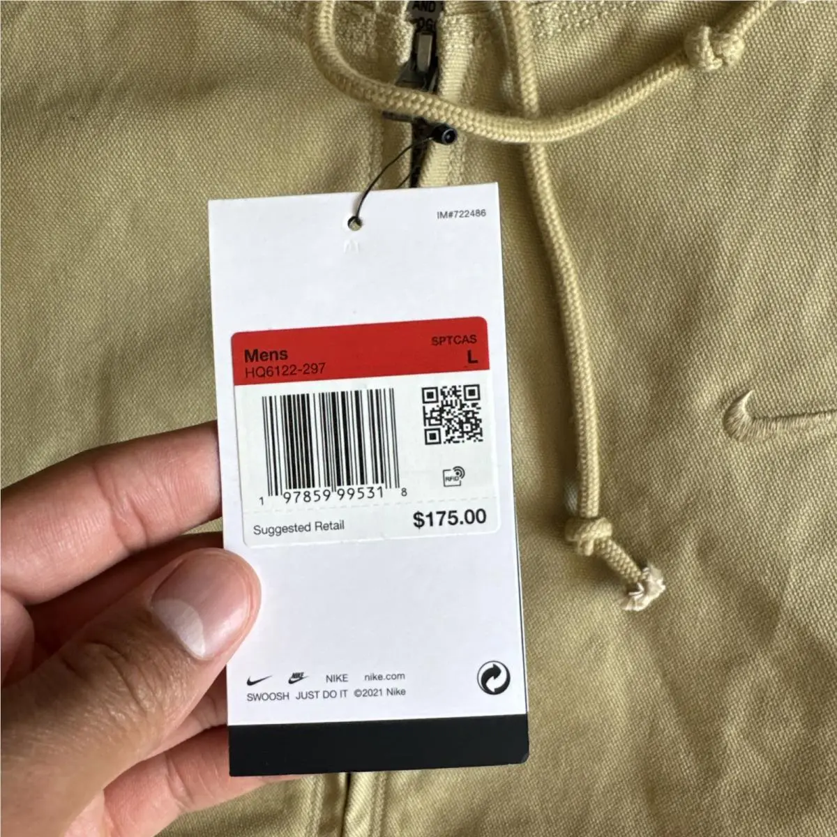 Nike clothing - HQ6122297 - HQ6122297 - Beige 3