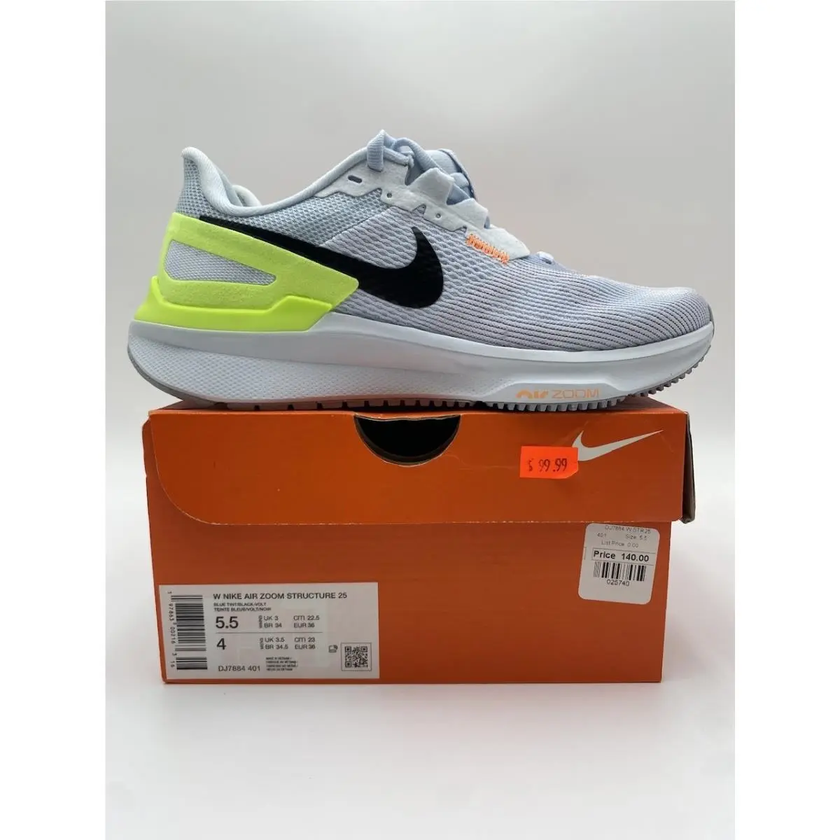 Nike shoes - Nike Air Zoom Structure - Air Zoom Structure - Blue 9