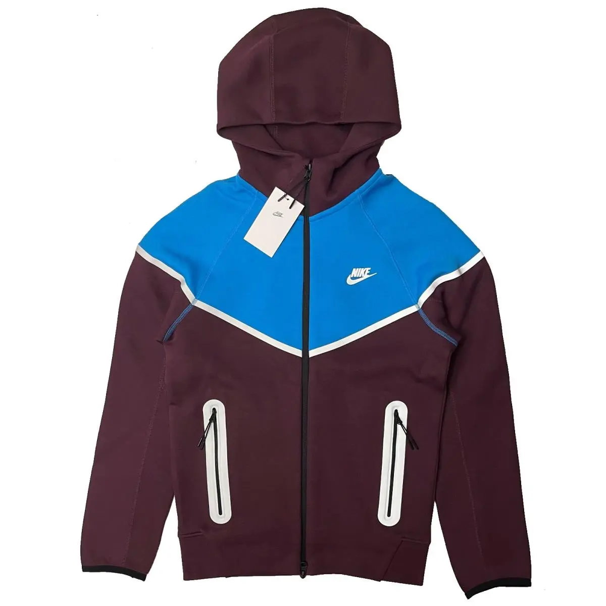 Tech Fleece Windrunner Reflective Jacket HQ3746-652 Burgundy Men`s Medium by Nike