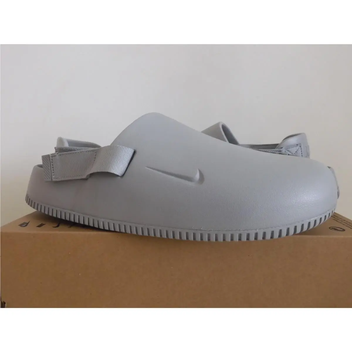 Nike shoes - Nike Calm Slide - Calm Slide - Gray (UPC: 196968984701) 0