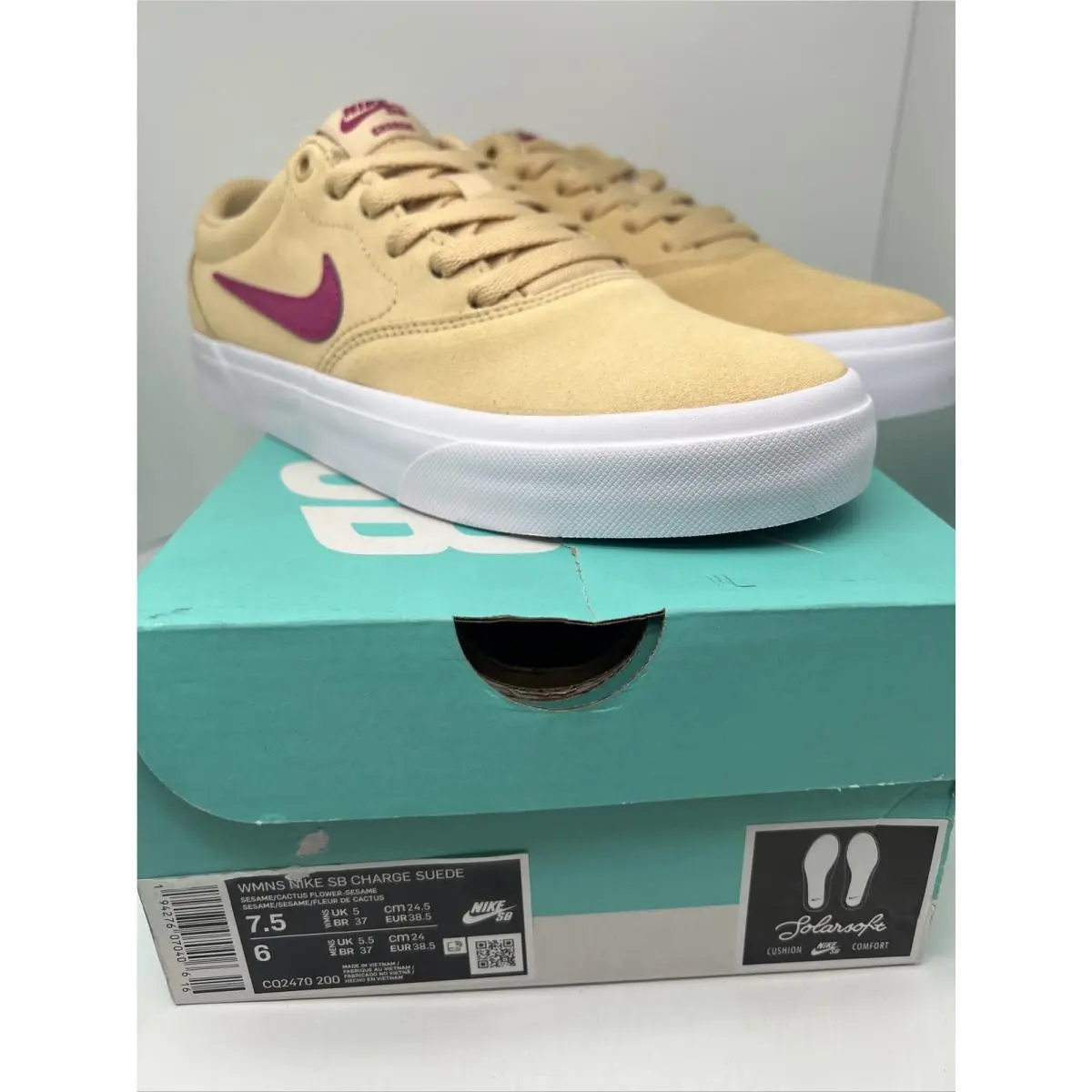 Nike shoes - Nike SB Charge - Charge - CQ2470200 - Yellow 0