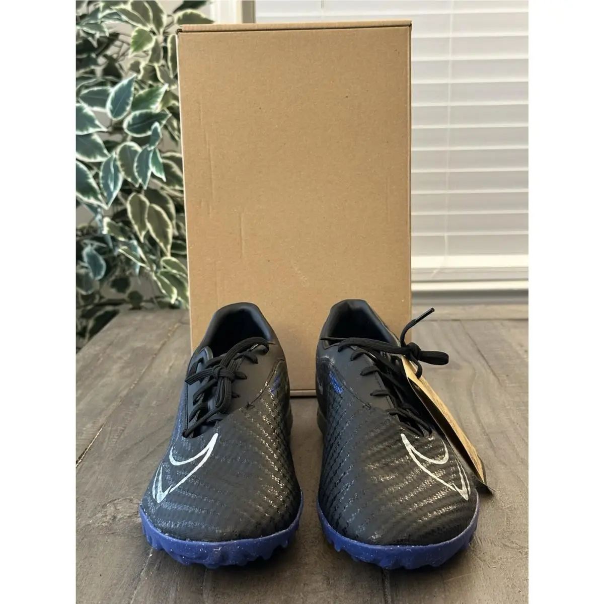 Nike shoes - Nike Phantom GX Academy TF - DD9477-040 - Black Chrome Hyper Royal (UPC: 196608028383) 0