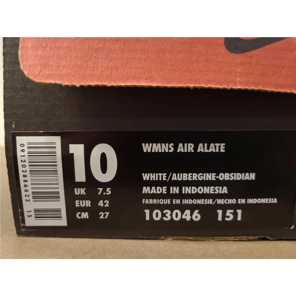 Nike shoes - NIKE Air Alate - Air Alate - 103046-151 - White (UPC: 091202886622) 9
