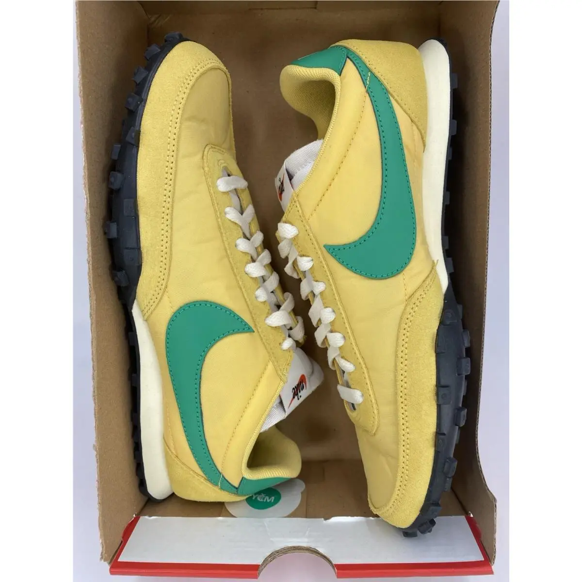Nike shoes - Nike Waffle Racer - Waffle Racer - IM8658 700 - Topaz Gold/Stadium Green-Sail (UPC: 198488544656) 6