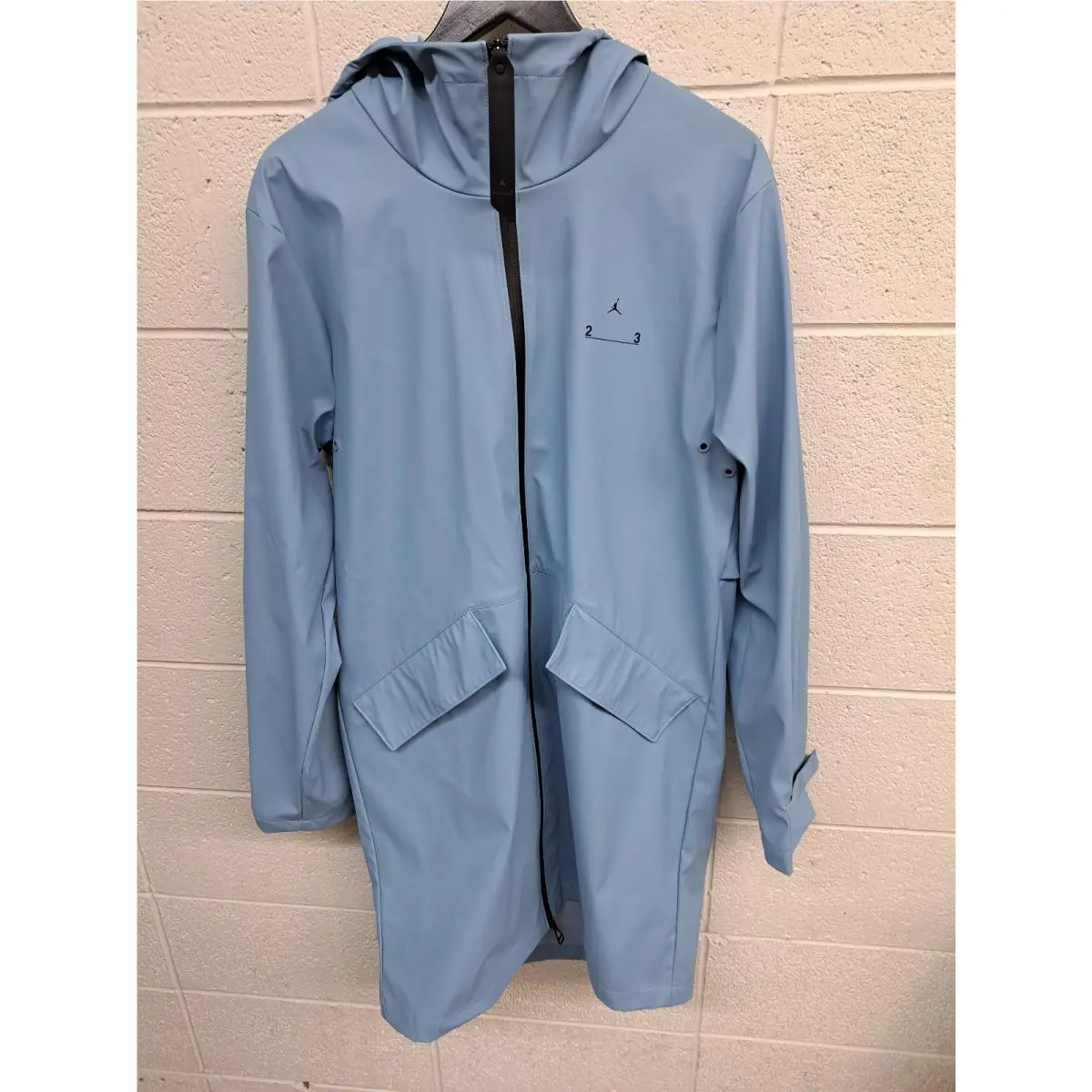 Jordan 23 Engineered Trench Jacket Light Blue DV7691-427 Men`s Size S by Nike