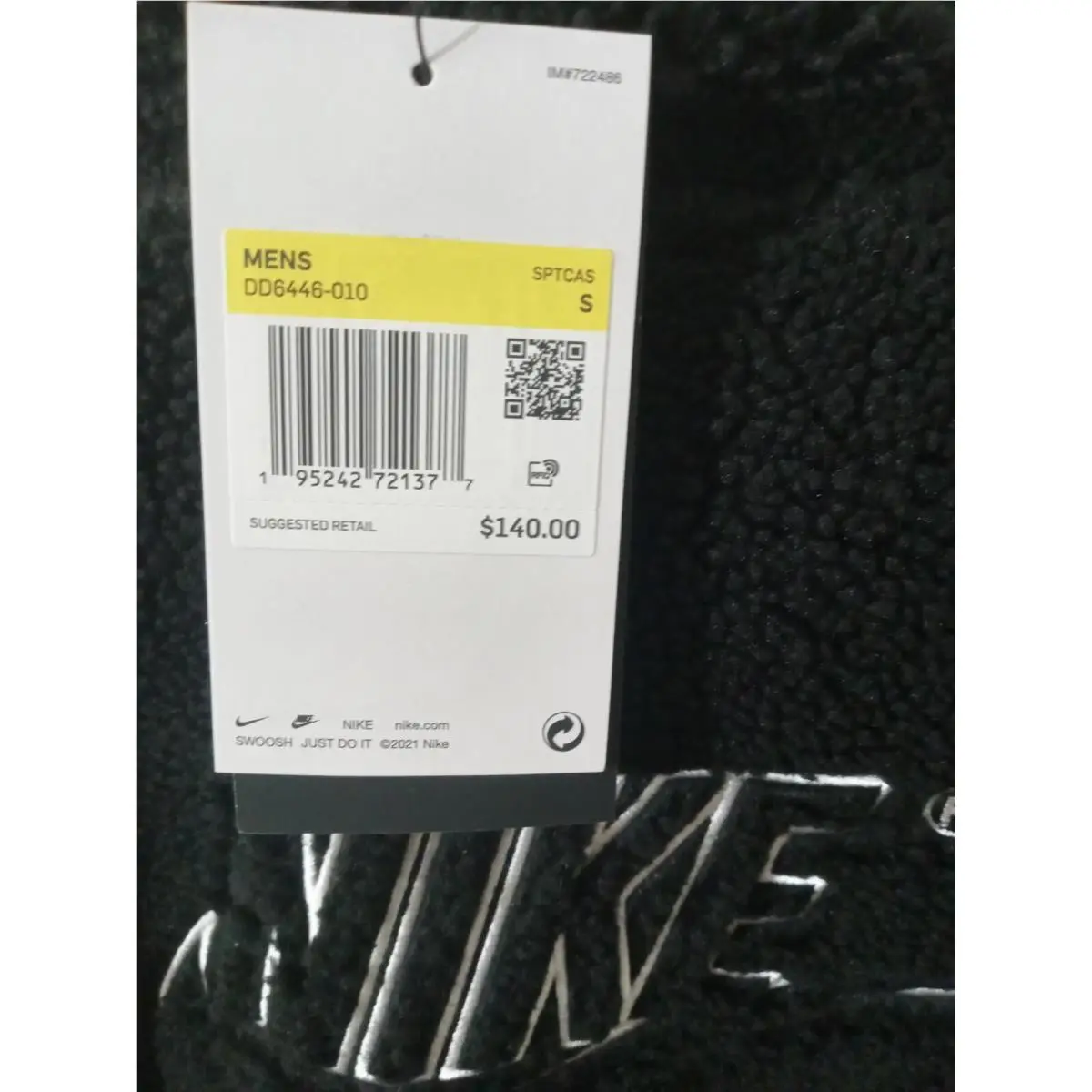 Nike clothing - Nike DD6446-010 - DD6446-010 - Black (UPC: 195242721377) 4