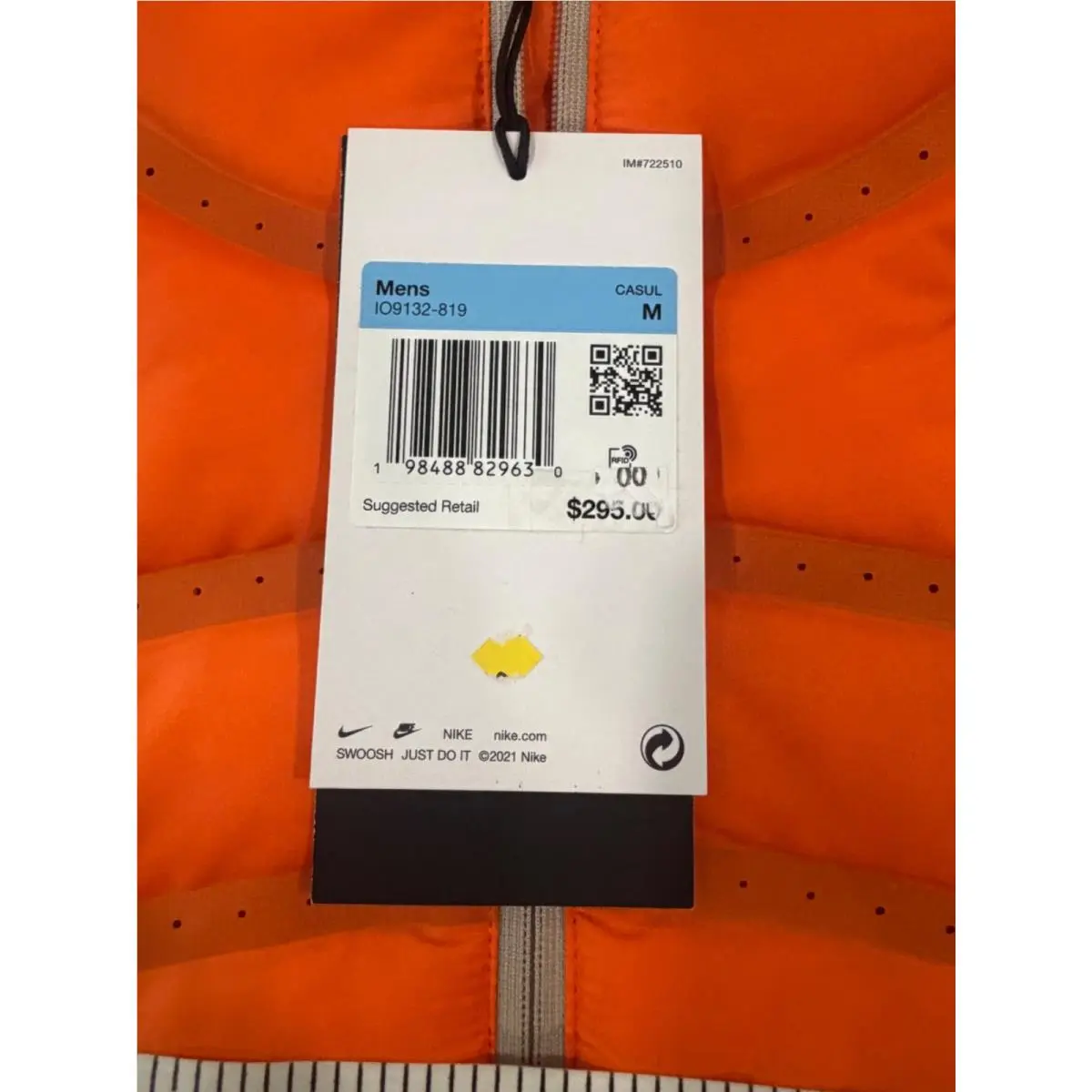 Nike clothing - Nike ACG Lava Flow Therma-Fit ADV - Orange (UPC: 198488829630) 9