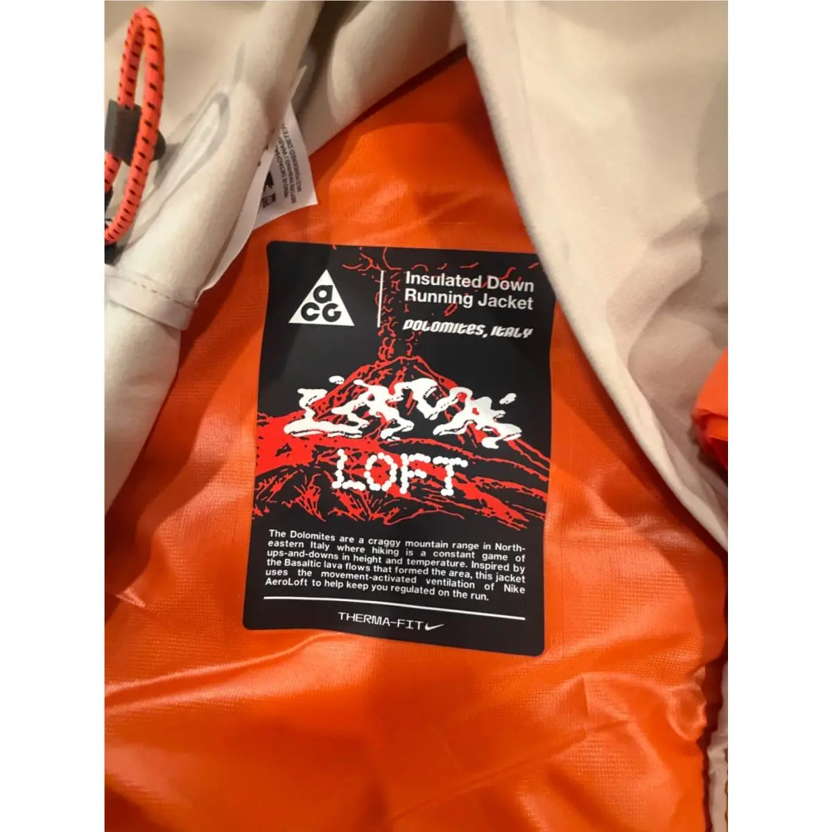 Nike clothing - Nike ACG Lava Flow Therma-Fit ADV - Orange (UPC: 198488829630) 2