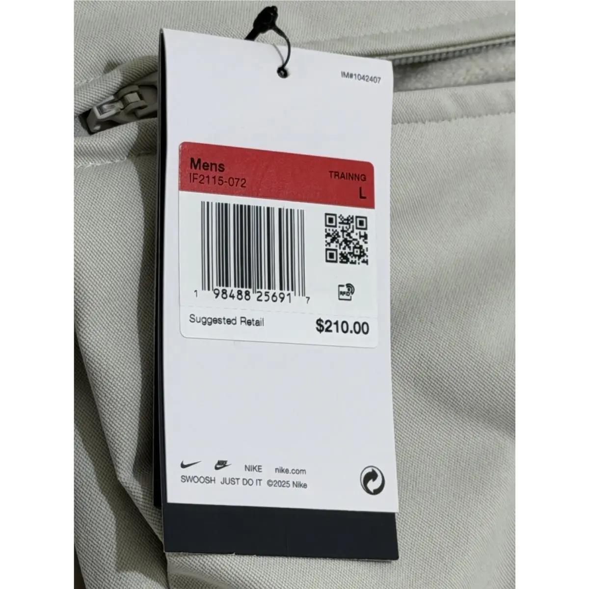 Nike clothing - Nike 24.7 - IF2115 - Gray 1