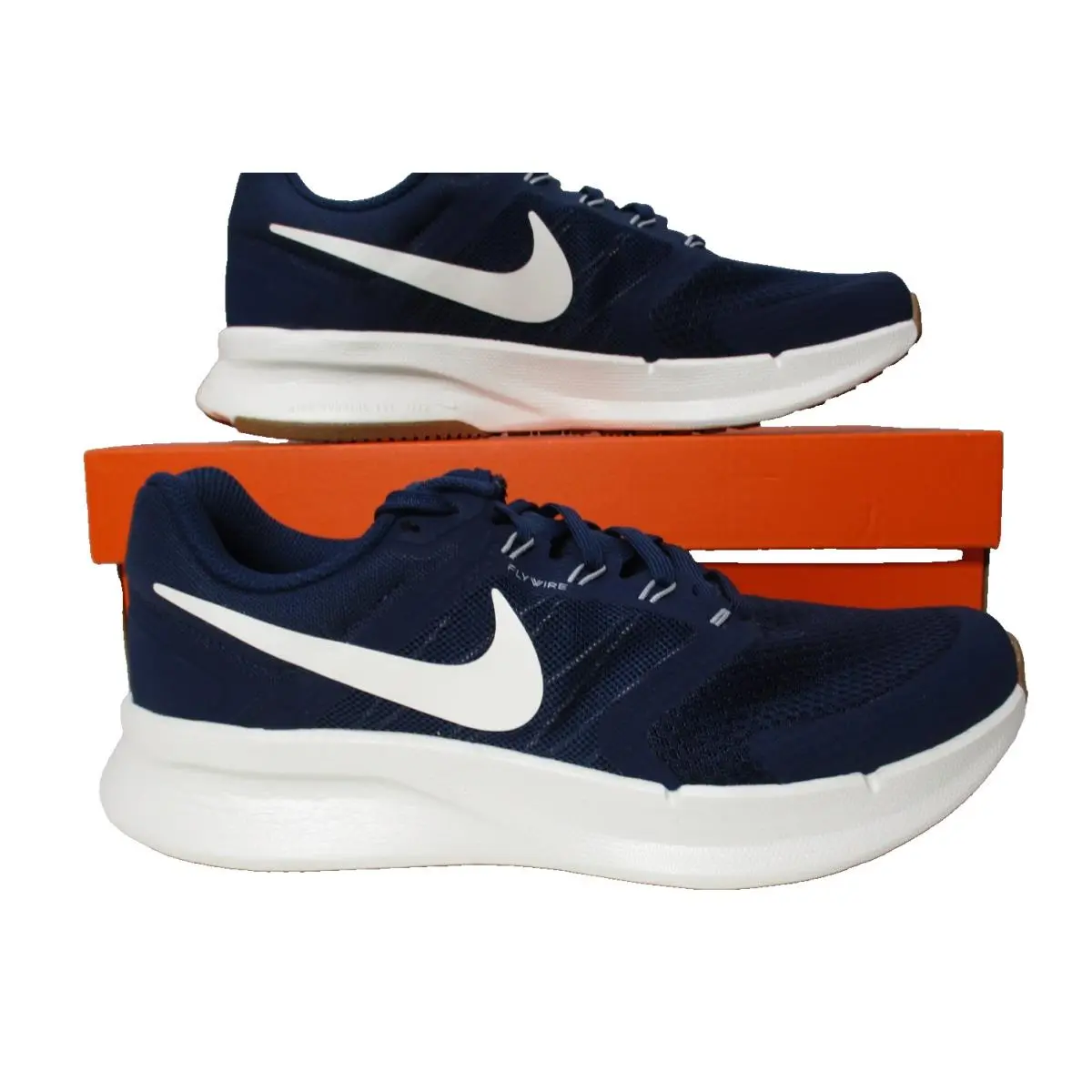 Run Swift 3 Shoes Womens Sz 10 Mens Sz 8.5 Midnight Navy Sail Running by Nike