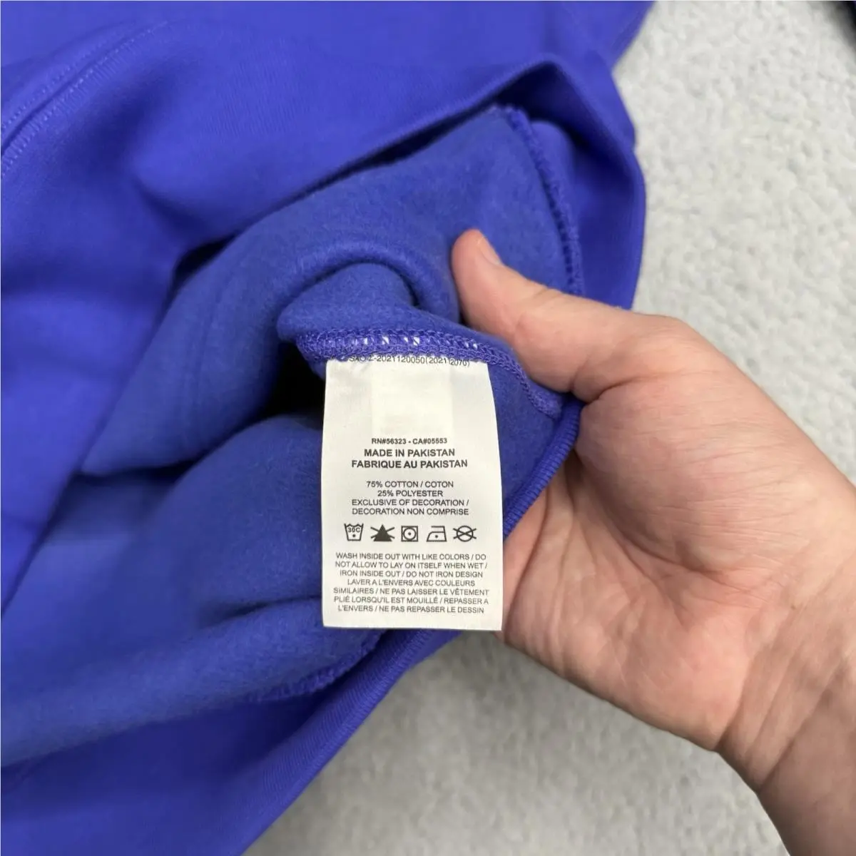 Nike clothing - Blue (UPC: 198485035386) 8
