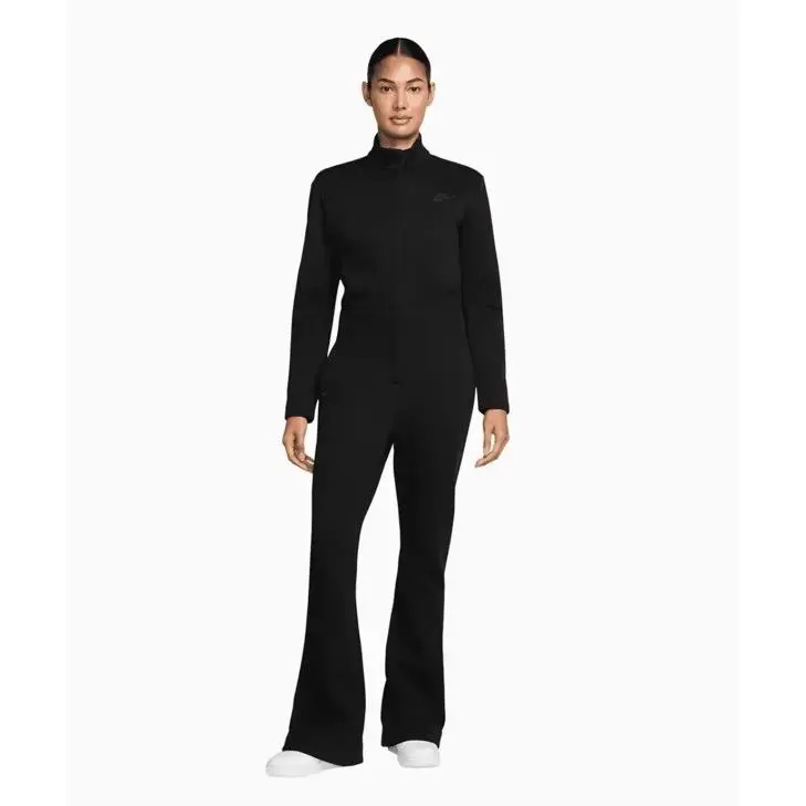Sportswear Tech Fleece Jumpsuit Triple Black HV4095-010 Women Size Medium by Nike