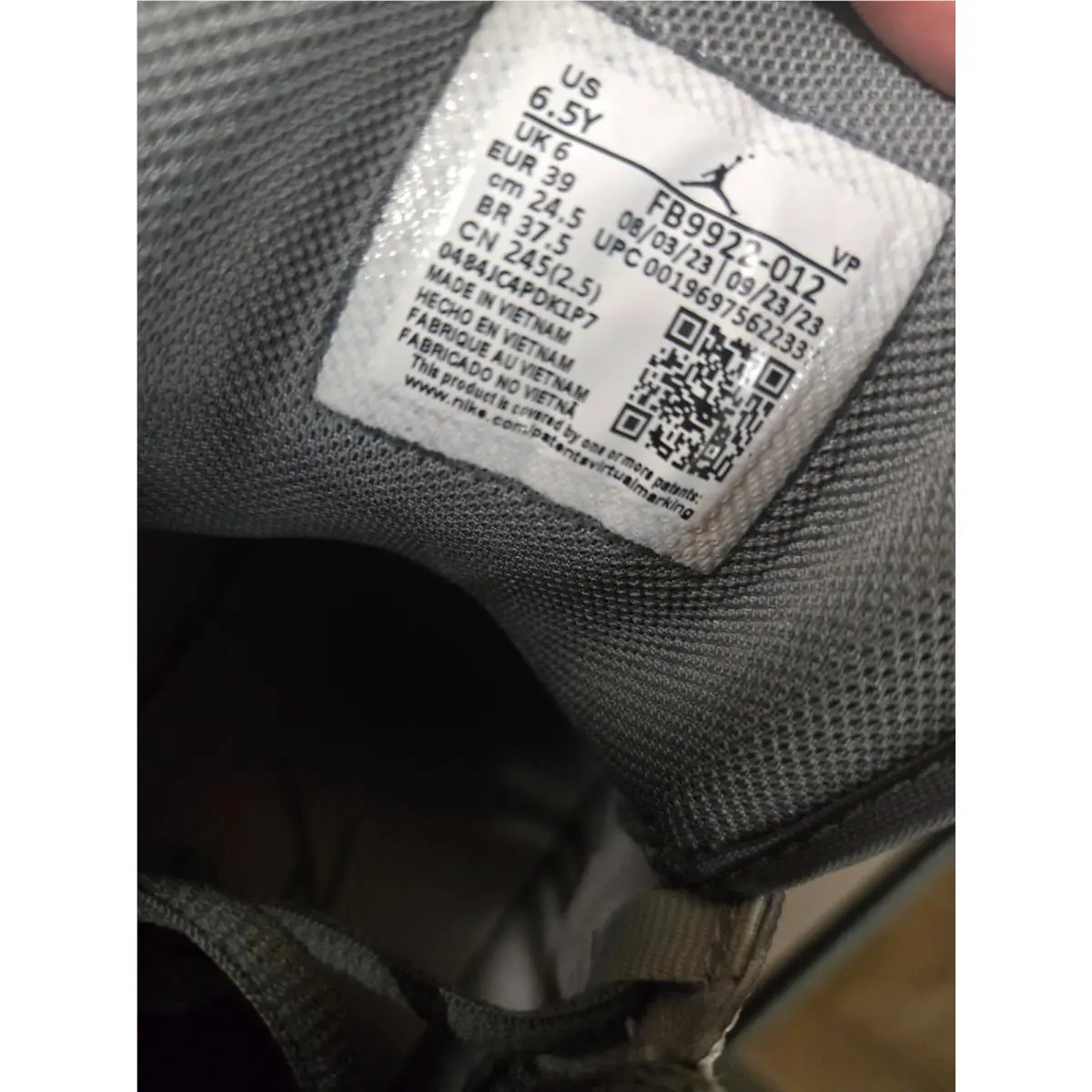 Nike shoes - Jordan Stay Loyal - Stay Loyal - Gray (UPC: 0196975559213) 3