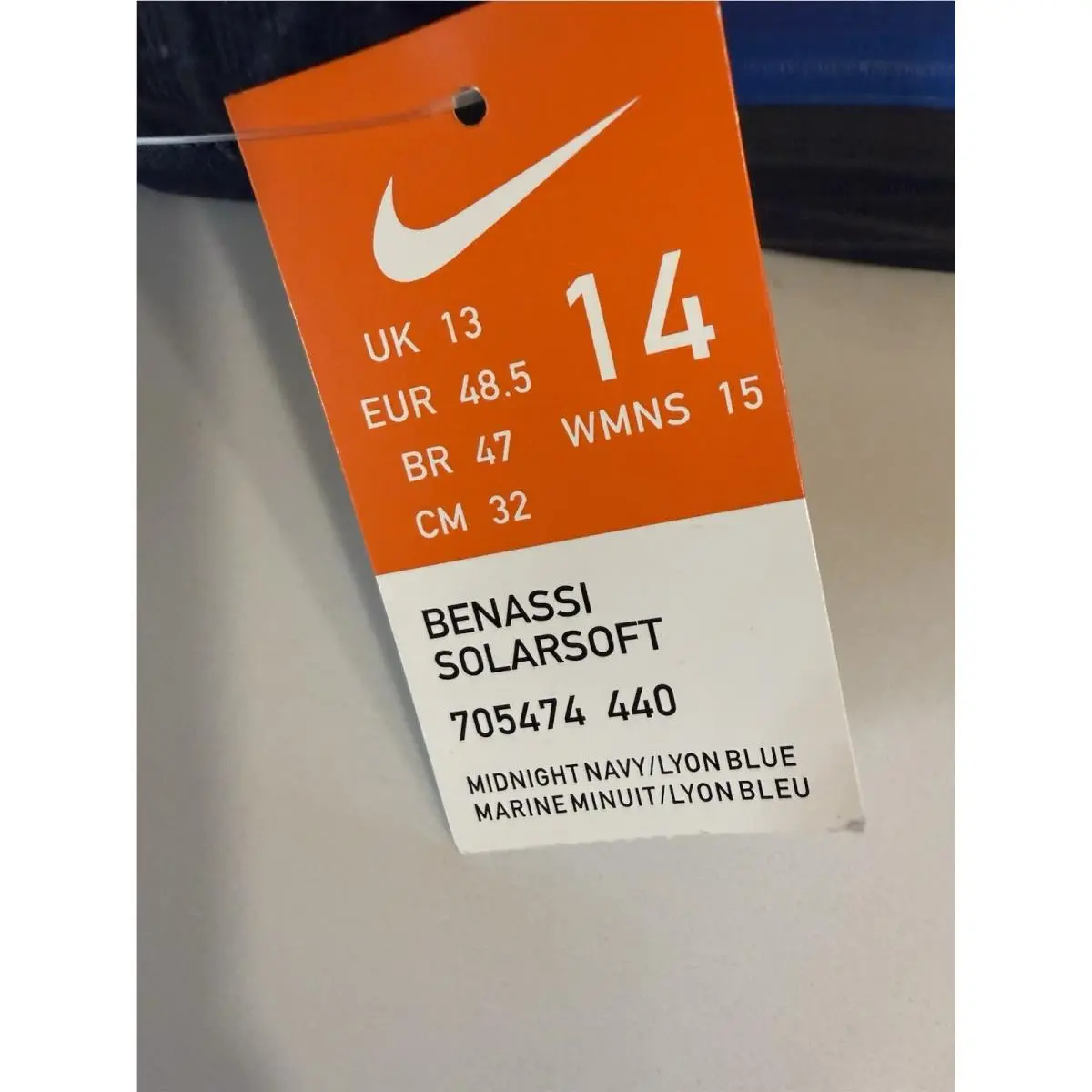 Nike shoes - Nike Solarsoft - Solarsoft - Blue (UPC: 0888408304421) 4