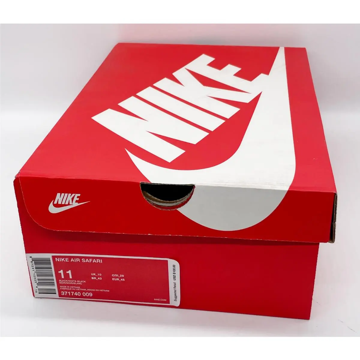 Nike shoes - Air Safari - Air Safari - 371740-009 - Black White 10