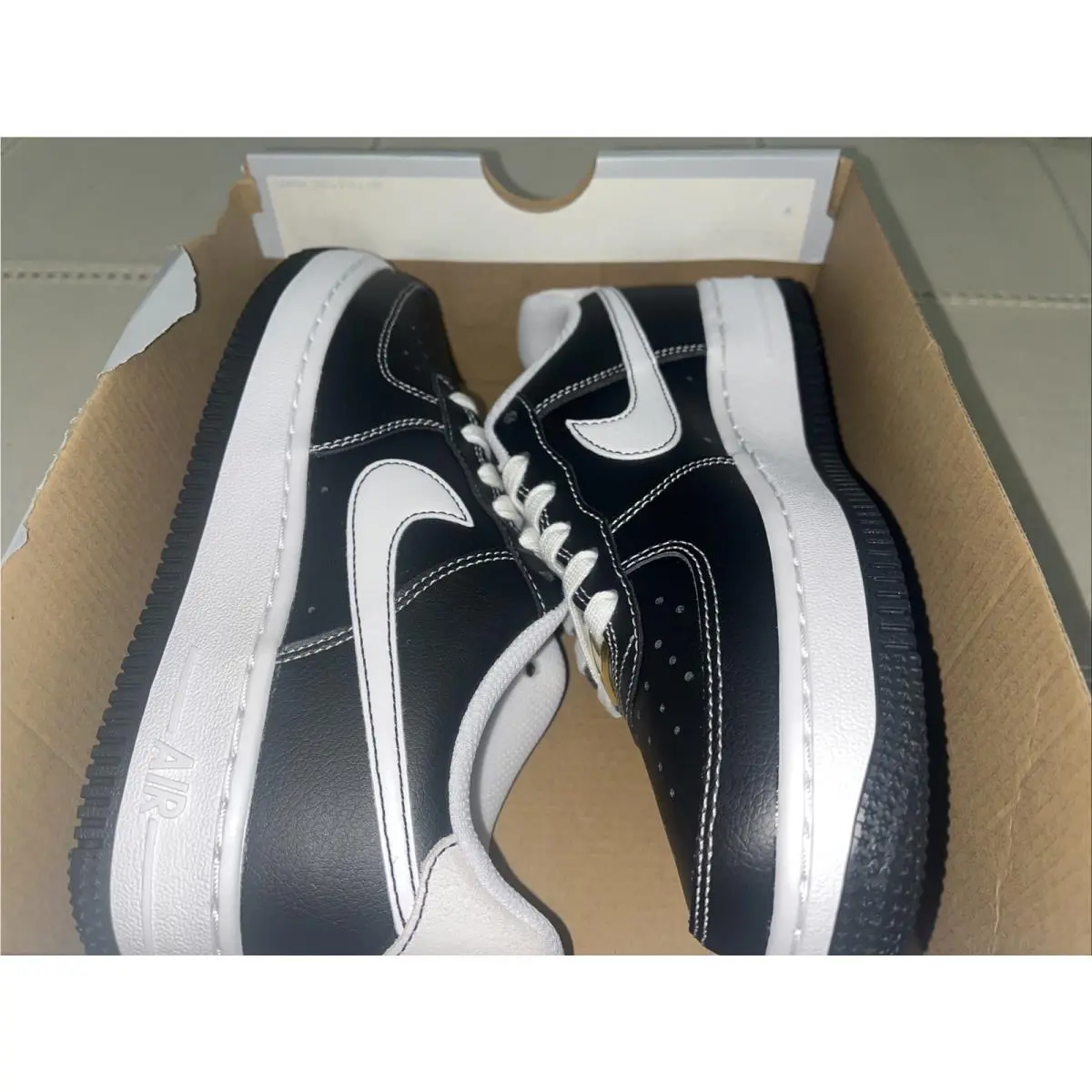 Nike shoes - Nike Air Force 1 - Air Force - DB1560-001 - Black 9