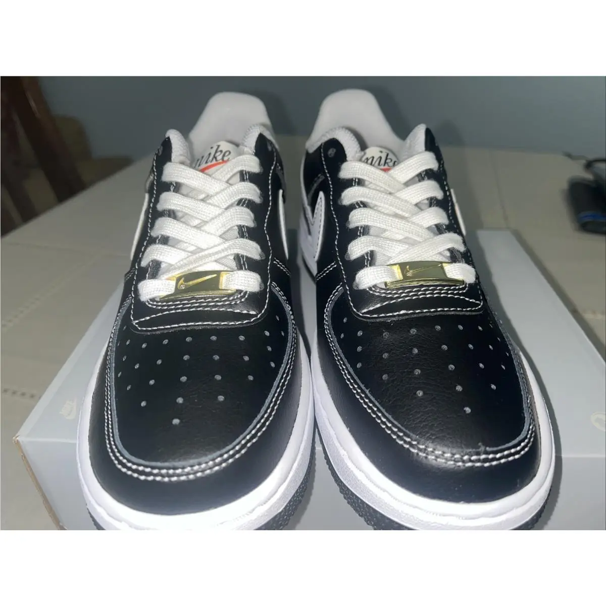Nike shoes - Nike Air Force 1 - Air Force - DB1560-001 - Black 3