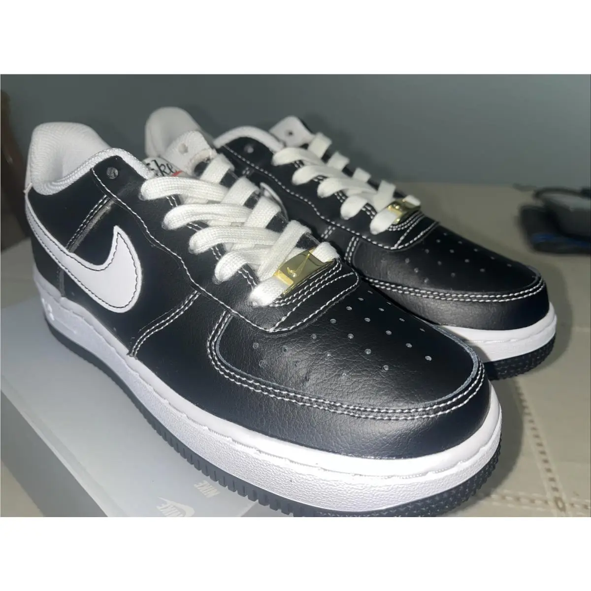 Nike shoes - Nike Air Force 1 - Air Force - DB1560-001 - Black 4