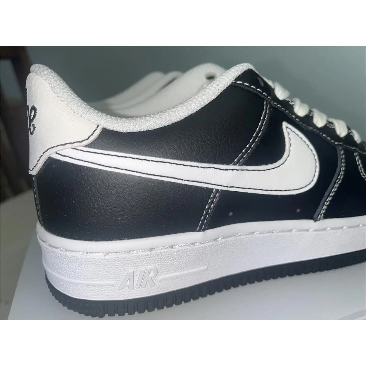 Nike shoes - Nike Air Force 1 - Air Force - DB1560-001 - Black 5