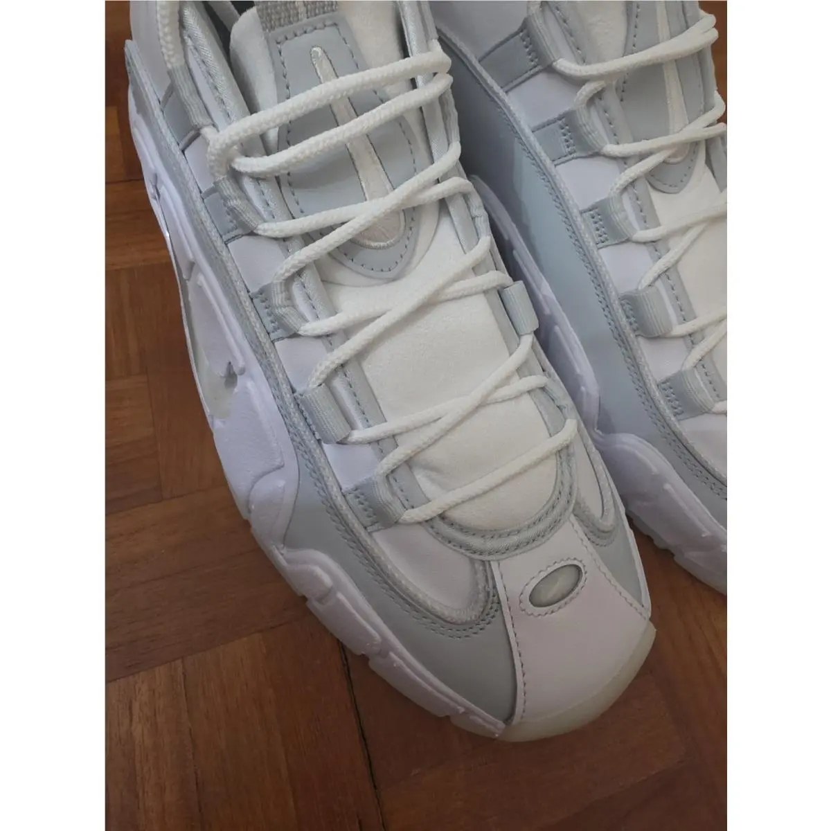 Nike shoes - Nike Air Penny 1 - Air Penny - DV7220-100 - white/pure platinum 12