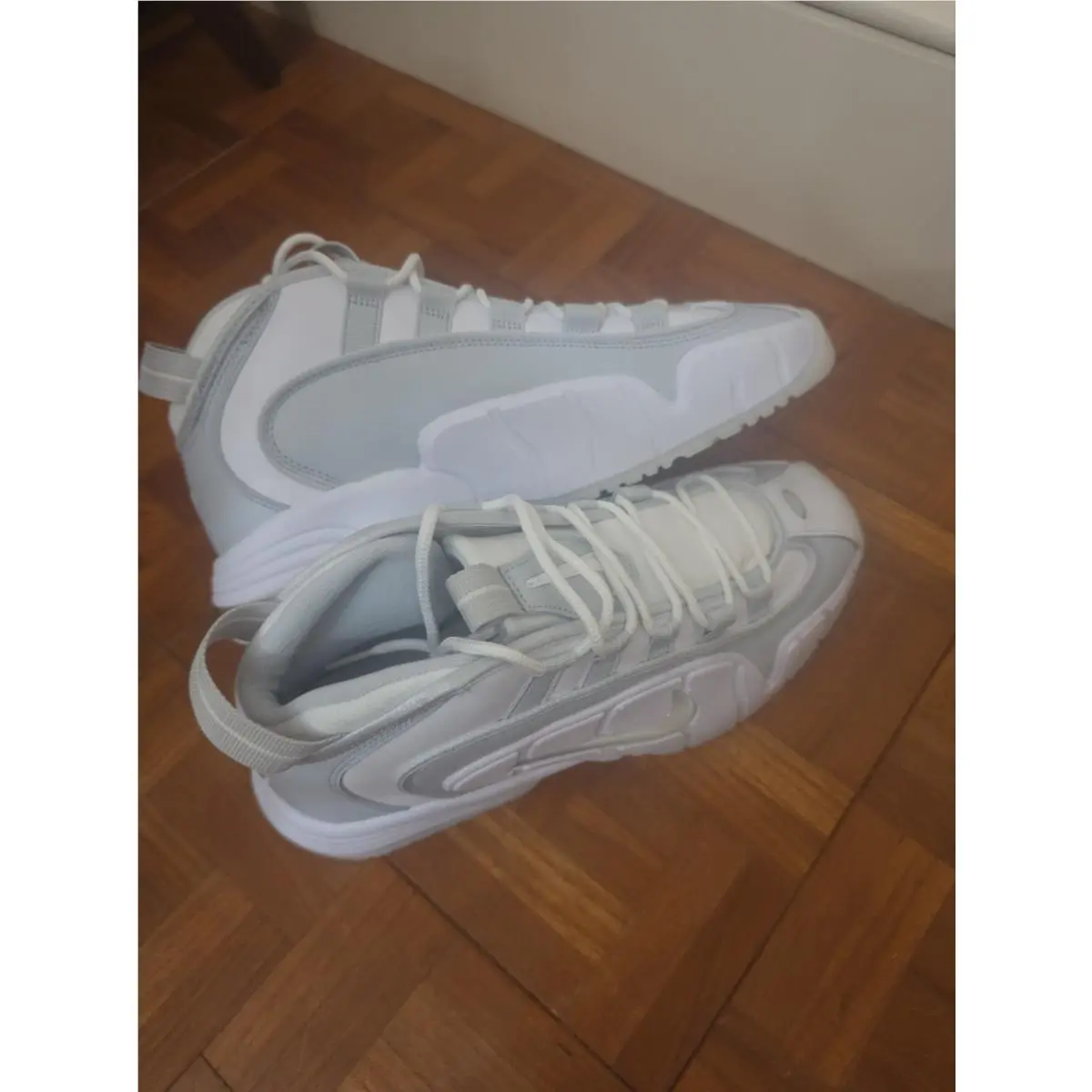 Nike shoes - Nike Air Penny 1 - Air Penny - DV7220-100 - white/pure platinum 0