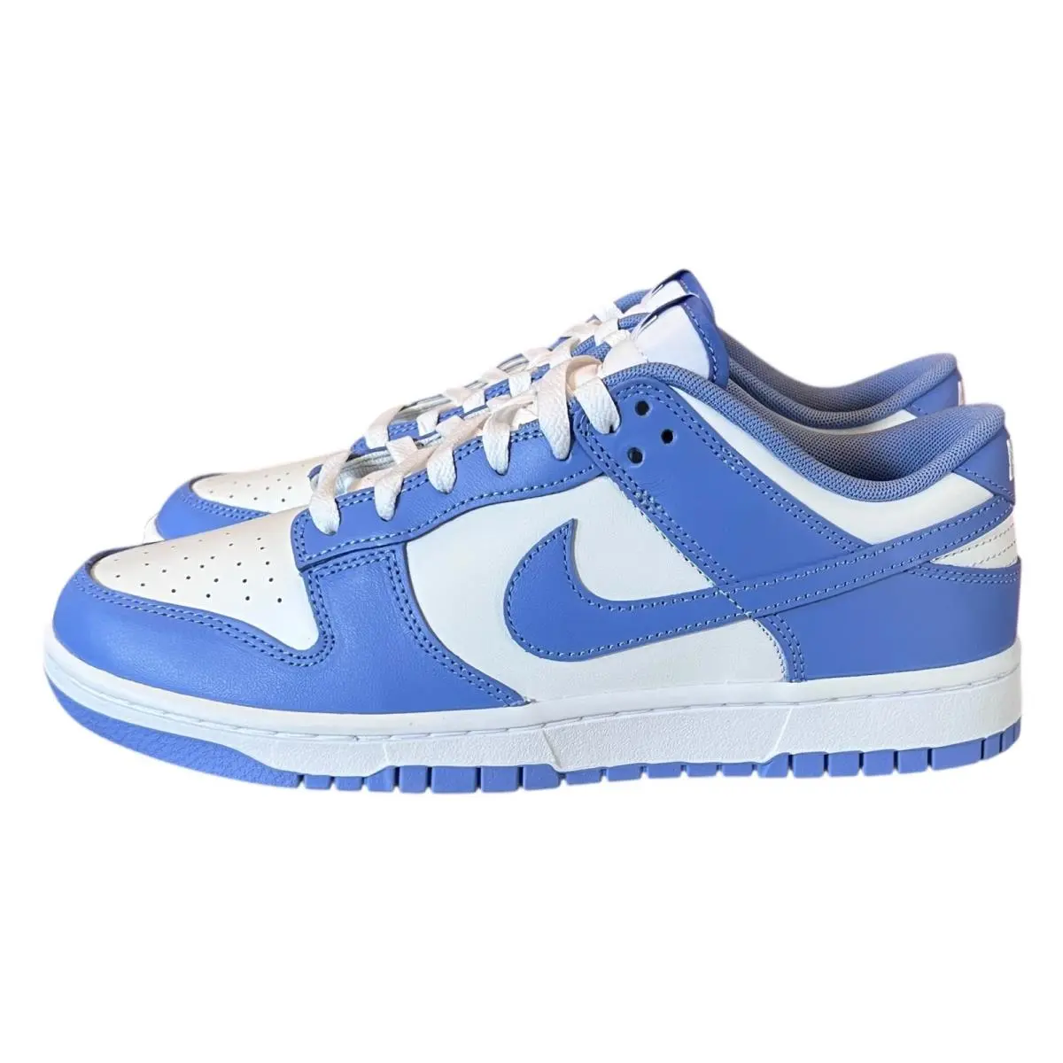 Dunk Low Racer Blue White Sneakers DV0833 400 Men`s Size 9 by Nike