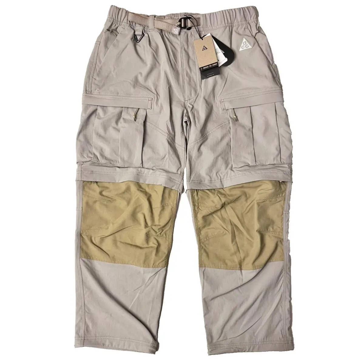 Acg Smith Summit 2 In 1 Cargo Pants FN0428-009 Beige Men’s Large L by Nike