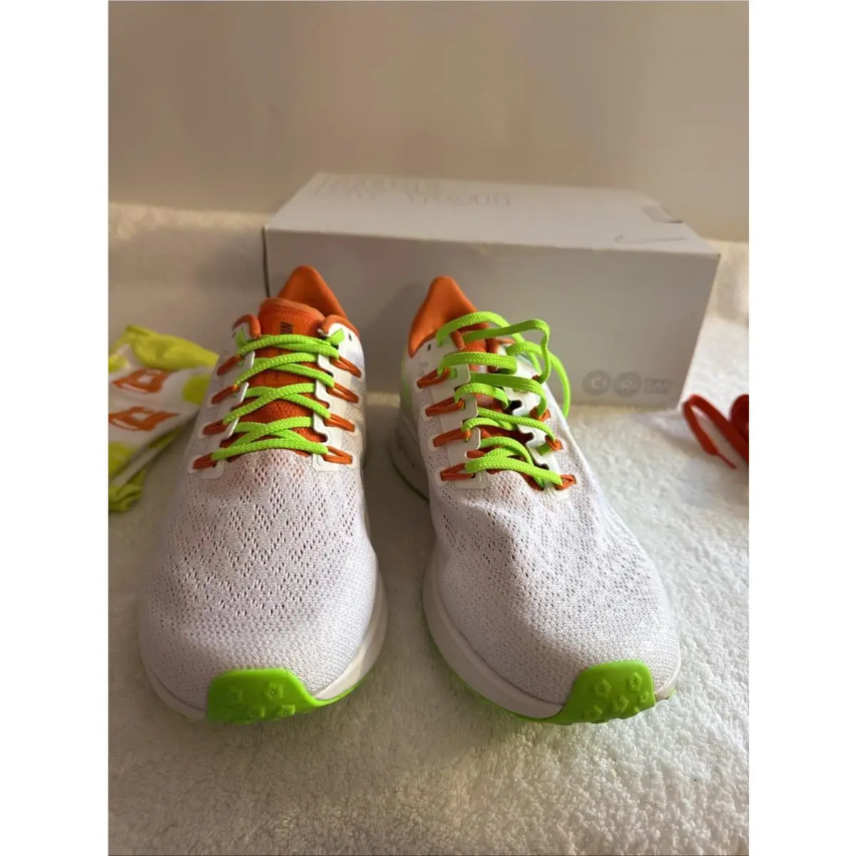 Nike shoes - Nike Zoom CJ Trainer - Zoom Trainer - CJ5286-994 - White Green Orange 8