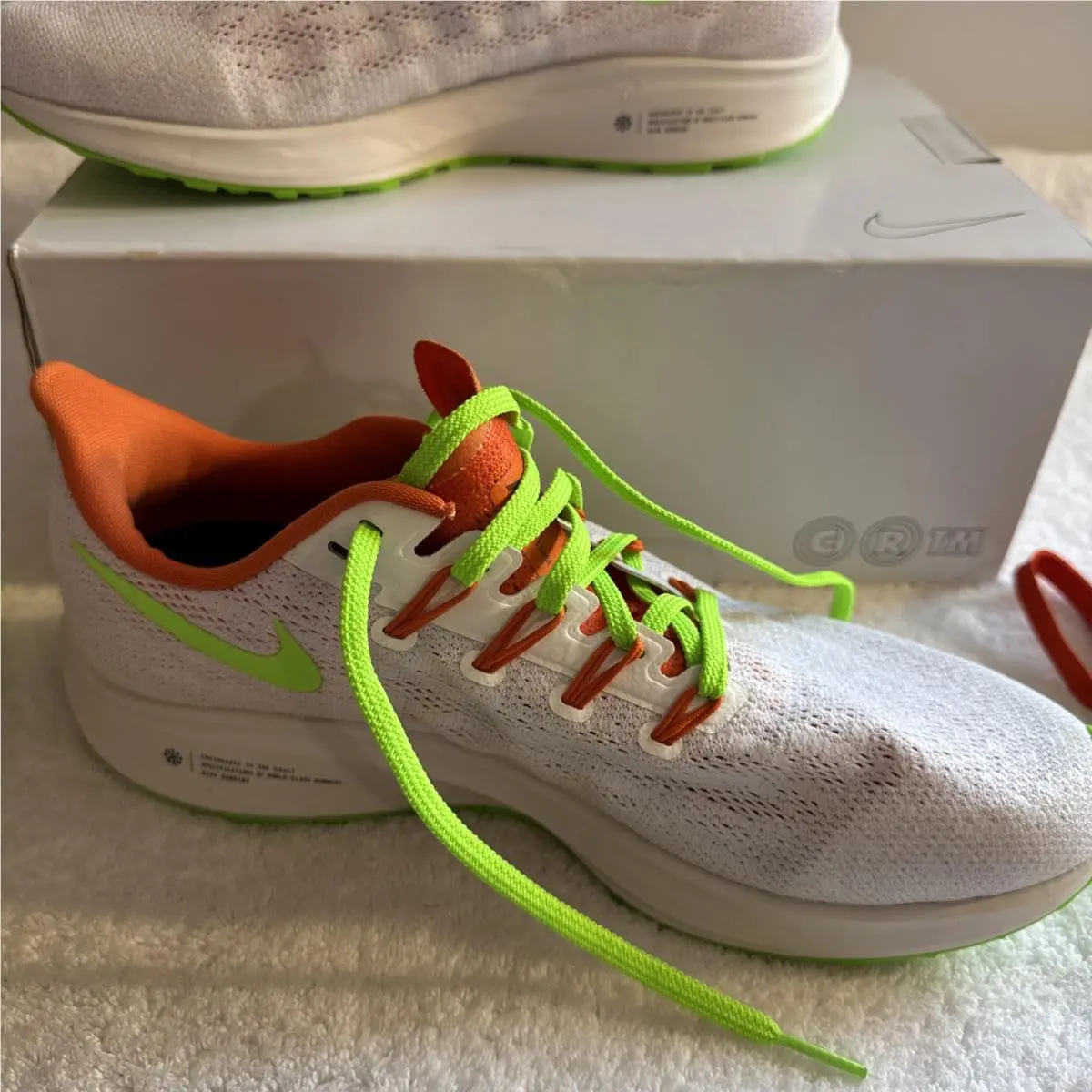 Nike shoes - Nike Zoom CJ Trainer - Zoom Trainer - CJ5286-994 - White Green Orange 0
