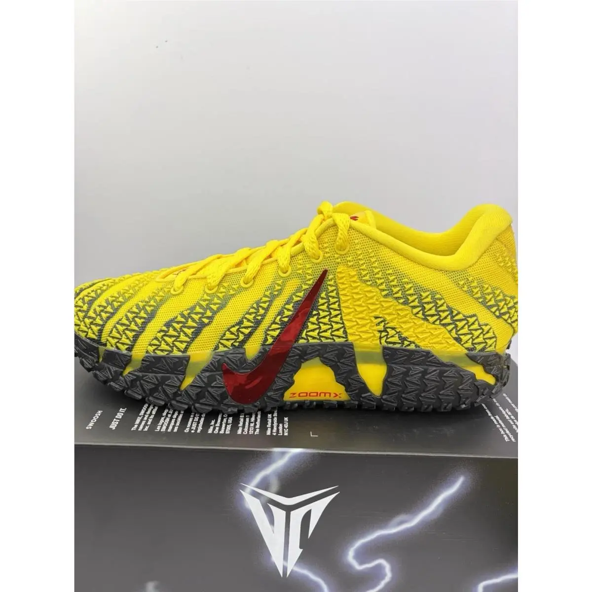 Nike shoes - Nike Ja 3 - HF2793-702 - Tour Yellow/University Red (UPC: 198960653418) 1
