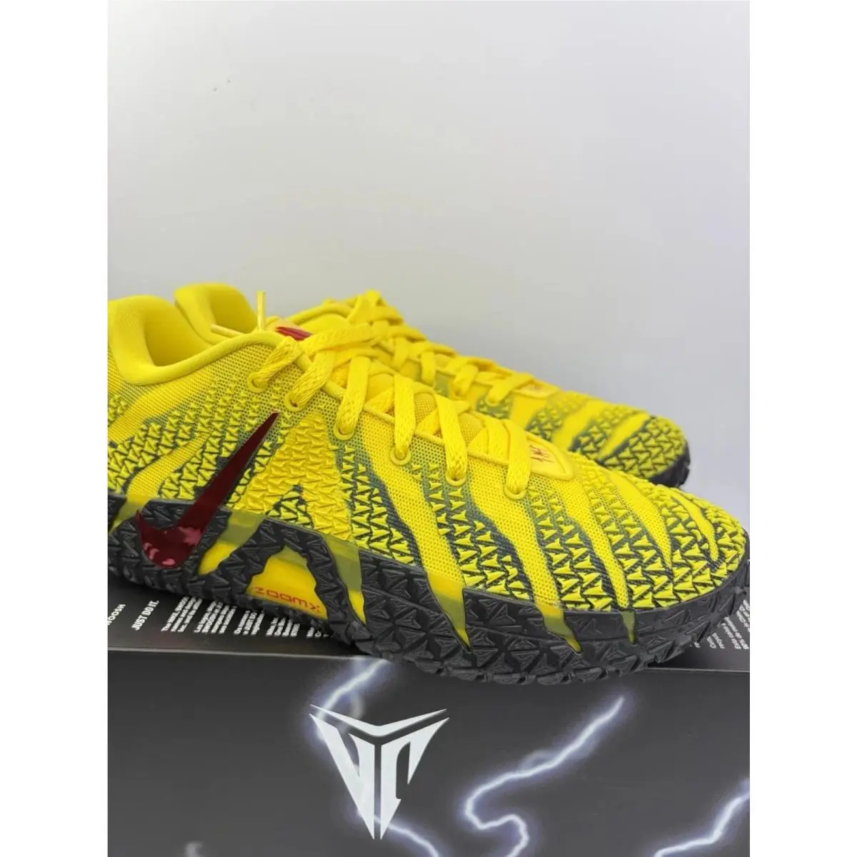 Nike shoes - Nike Ja 3 - HF2793-702 - Tour Yellow/University Red (UPC: 198960653418) 0