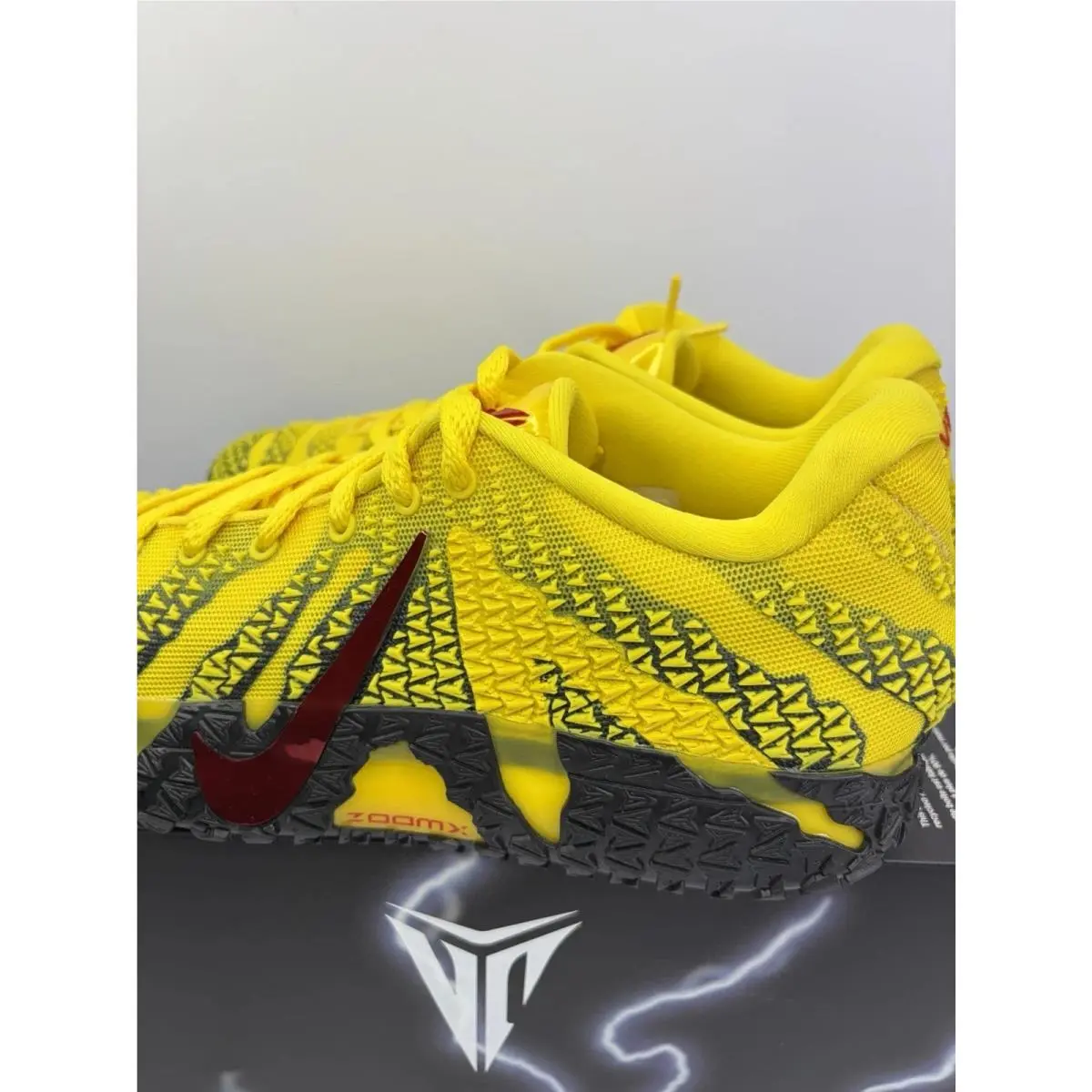 Nike shoes - Nike Ja 3 - HF2793-702 - Tour Yellow/University Red (UPC: 198960653418) 7