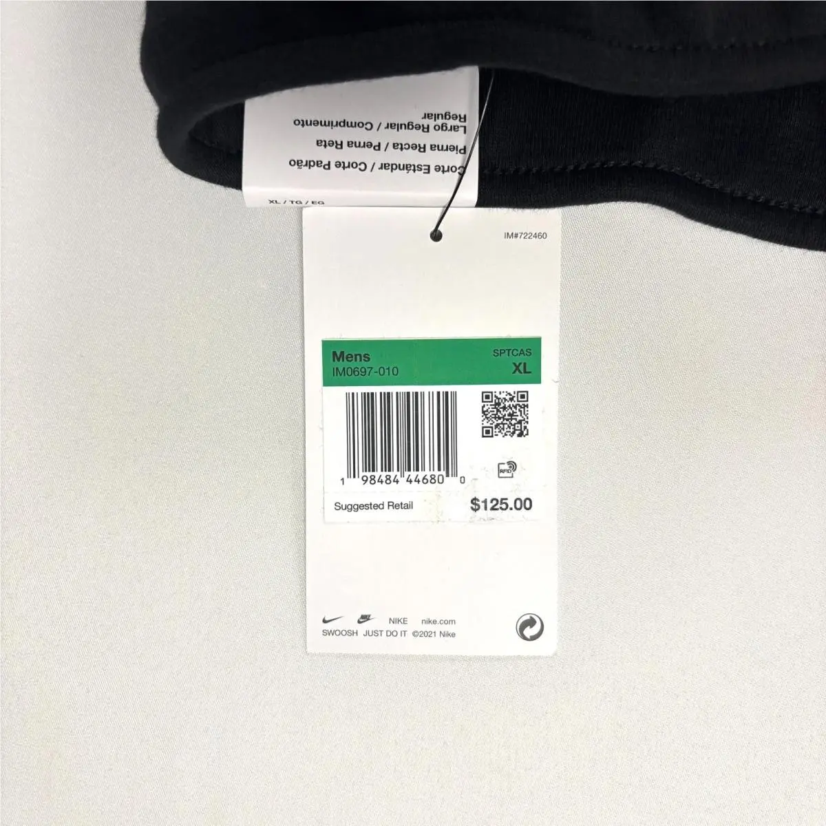 Nike clothing - Black (UPC: 198484446800) 3