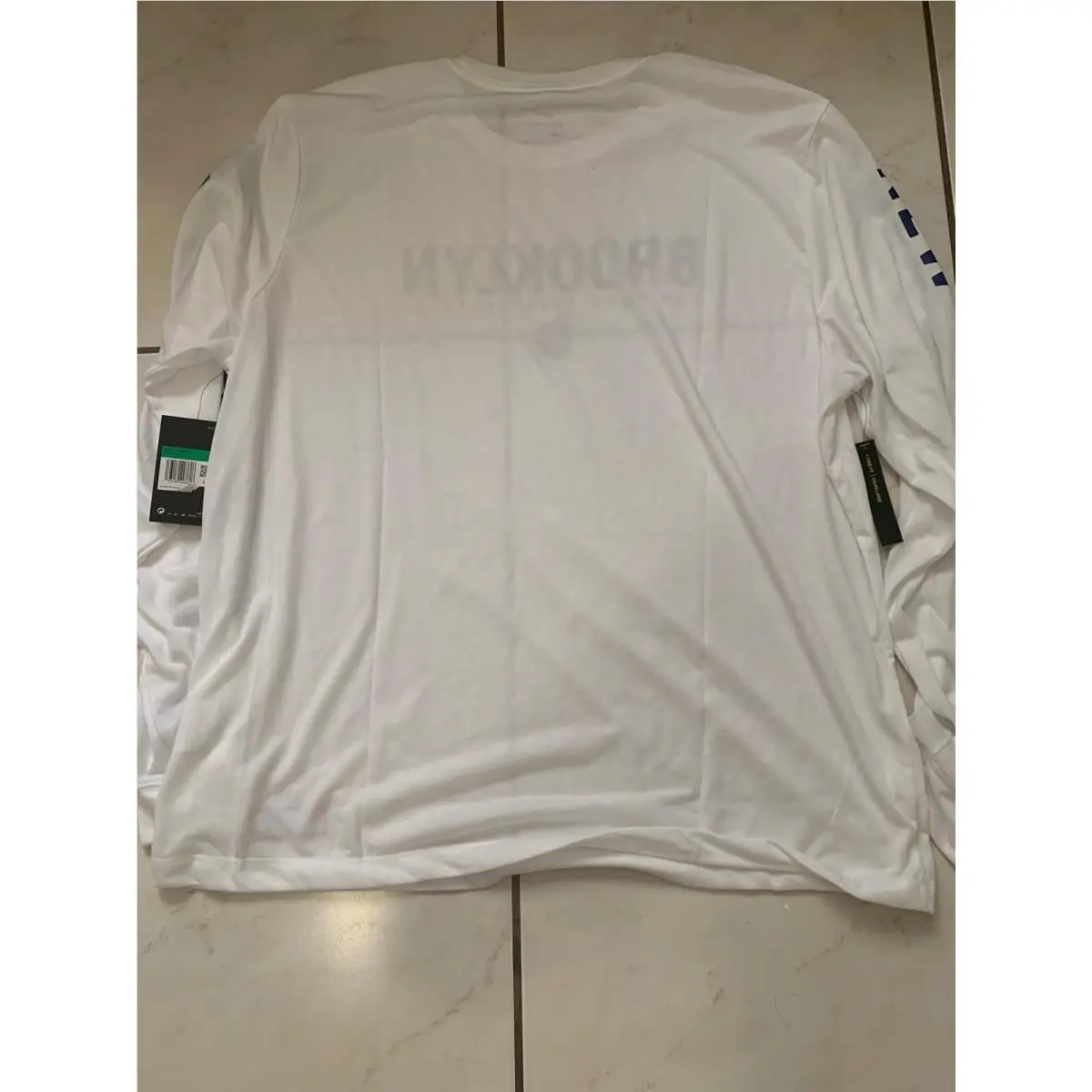 Nike clothing - NIKE YORK CITY BROOKLYN - YORK CITY BROOKLYN - White (UPC: 0193150498626) 9