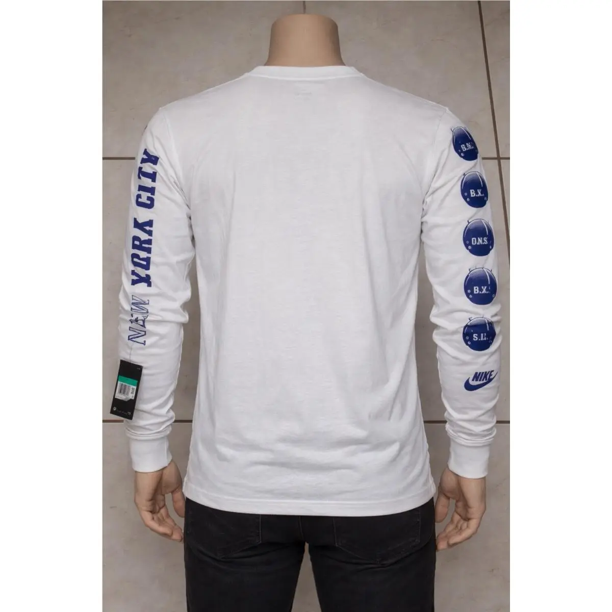 Nike clothing - NIKE YORK CITY BROOKLYN - YORK CITY BROOKLYN - White (UPC: 0193150498626) 0