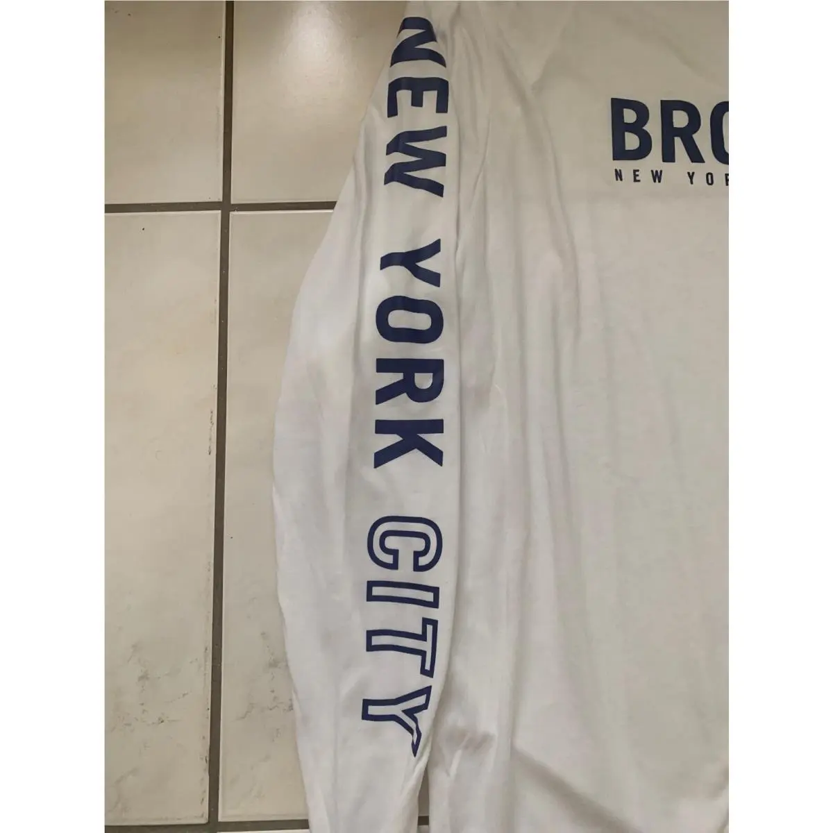 Nike clothing - NIKE YORK CITY BROOKLYN - YORK CITY BROOKLYN - White (UPC: 0193150498626) 5