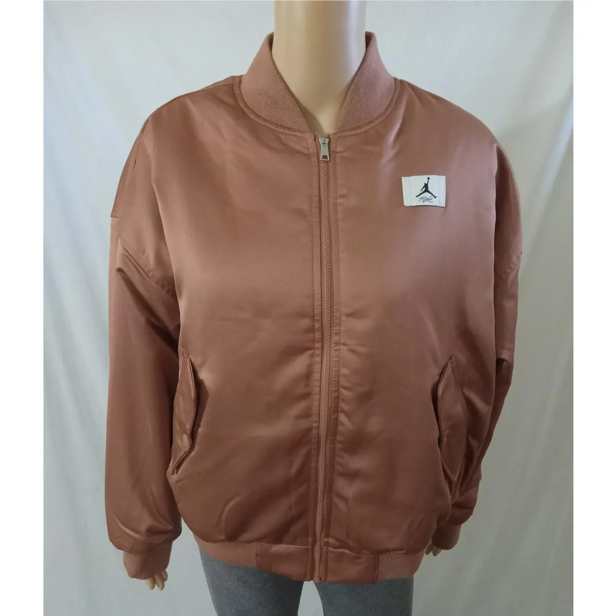 Jordan Flight Renegade Bomber Jacket Women`s Small DQ9802-215 Retails by Nike