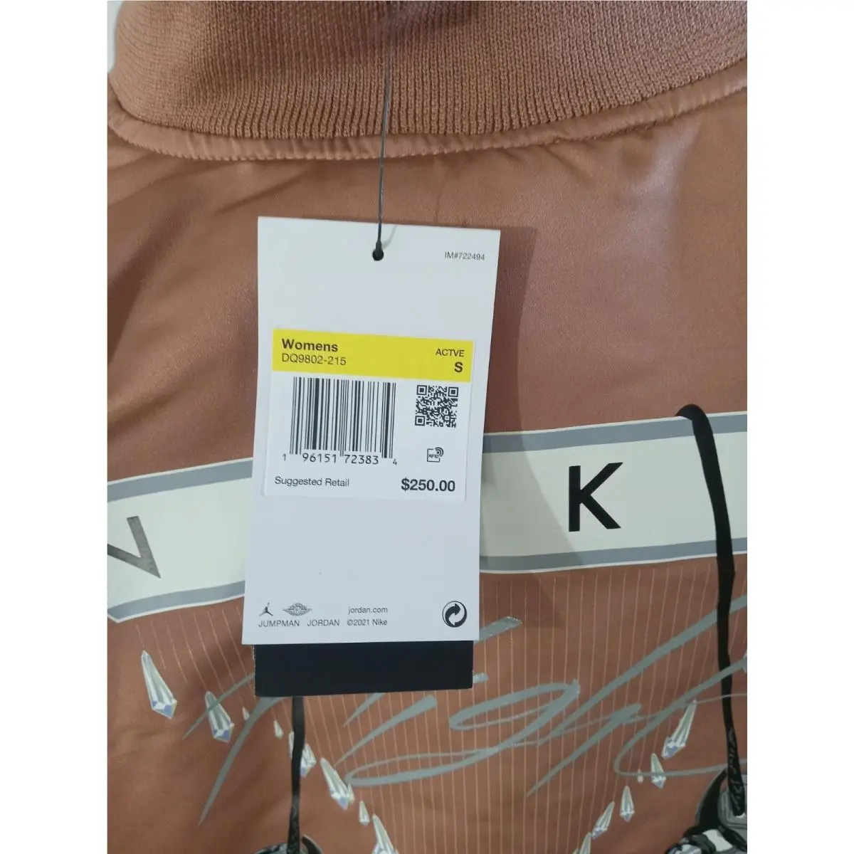 Nike clothing - Jordan Flight Renegade - Flight Renegade - DQ9802-215 - Copper (UPC: 196151723834) 4